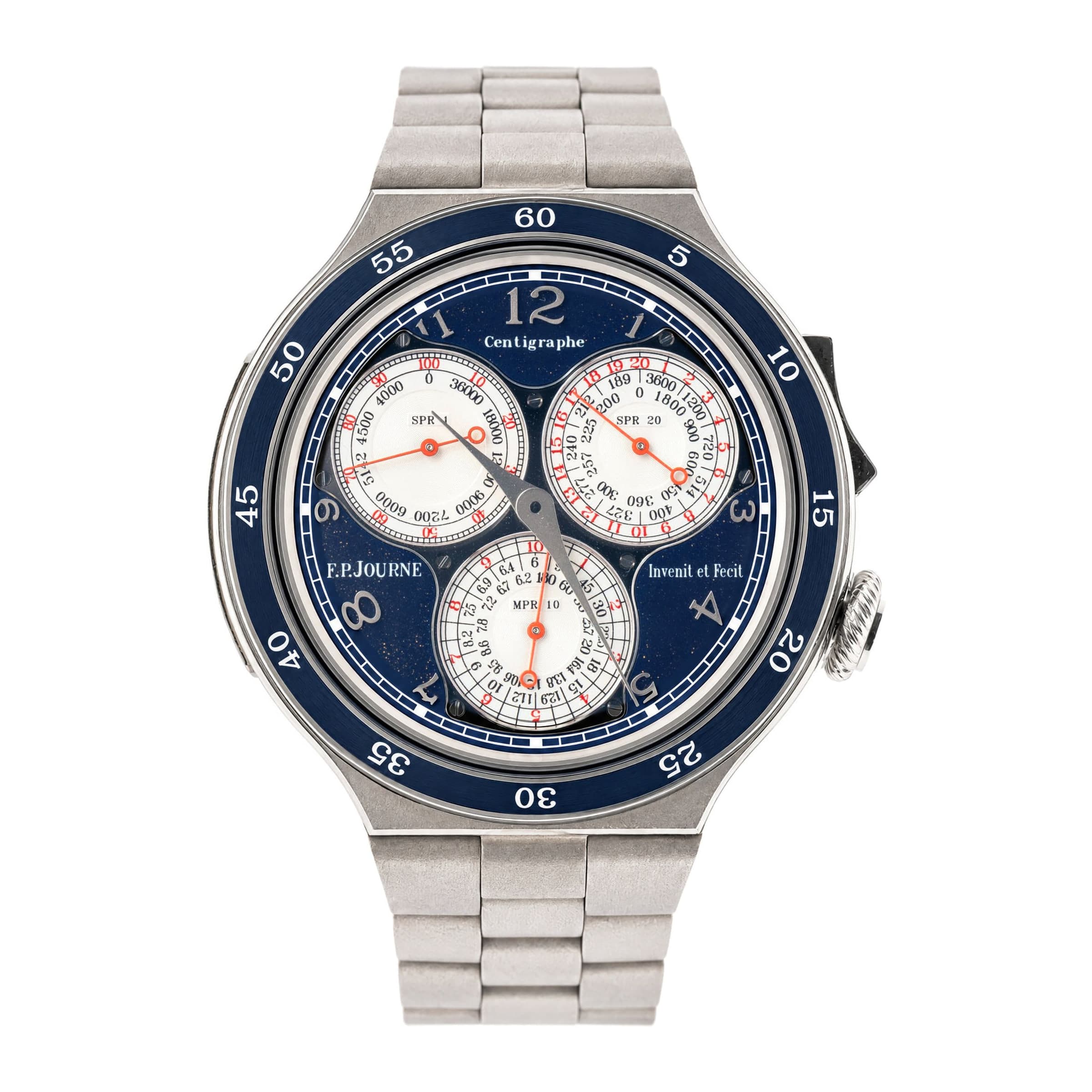 F.P.Journe LineSport Centigraphe Ref. CT2 · Platinum · 44mm
