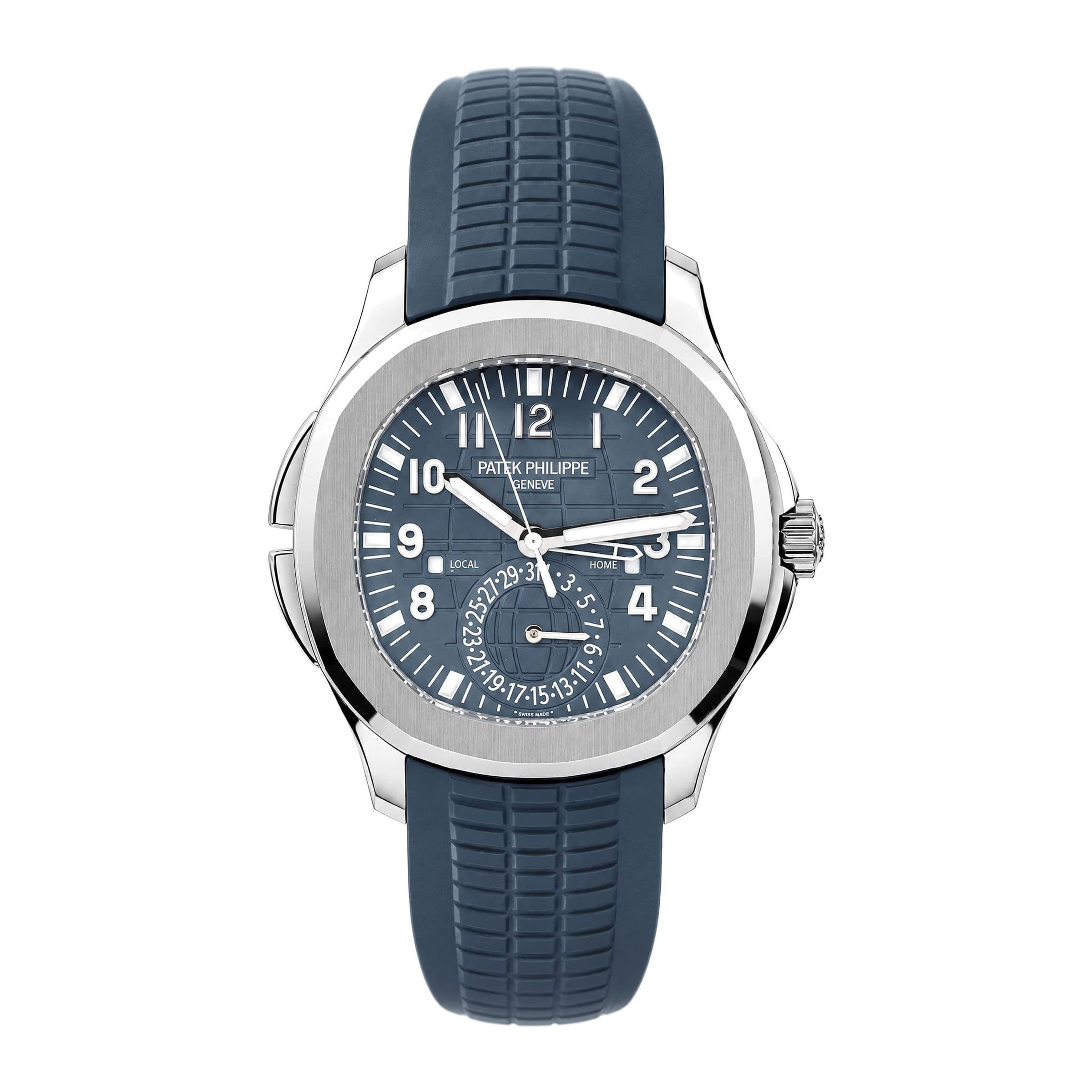 Patek Philippe Aquanaut Travel Time Ref. 5164G-001 · White Gold · 40.8mm