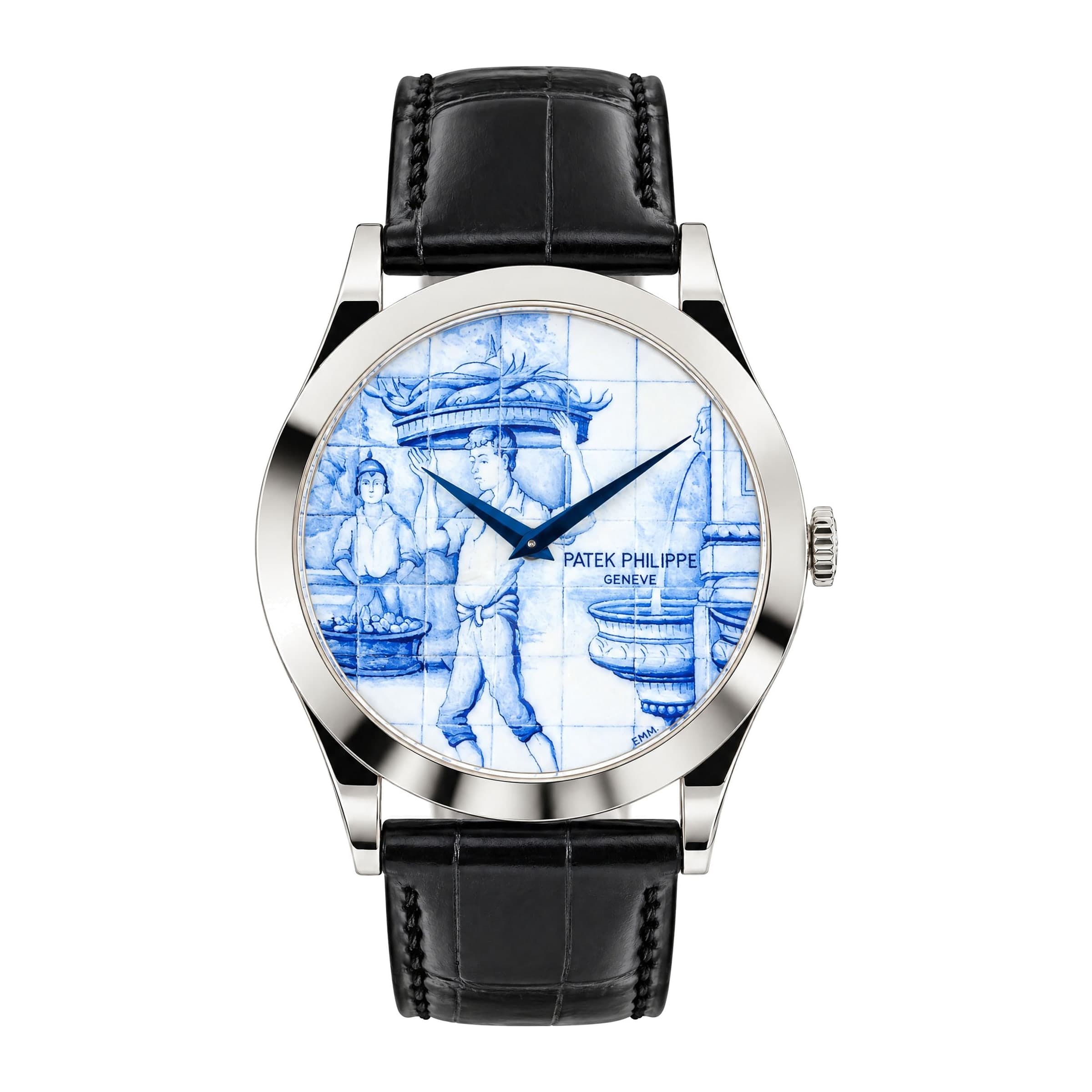 Patek Philippe Calatrava “The Porter” Ref. 5089G-061 · White Gold · 38.6mm