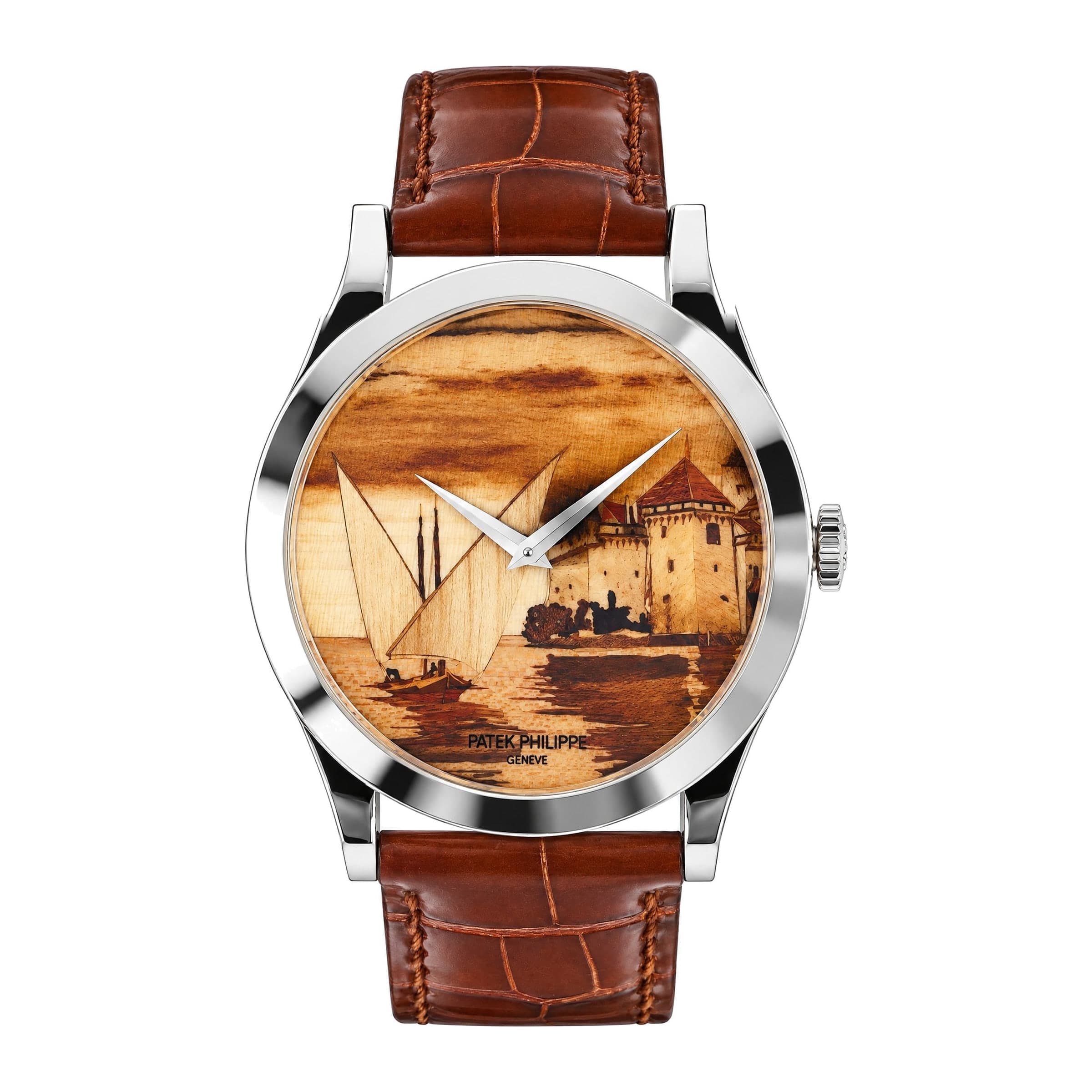 Patek Philippe Calatrava “Lakeside Scene” 175th Anniversary Ref. 5089G-017 · White Gold · 38.6mm