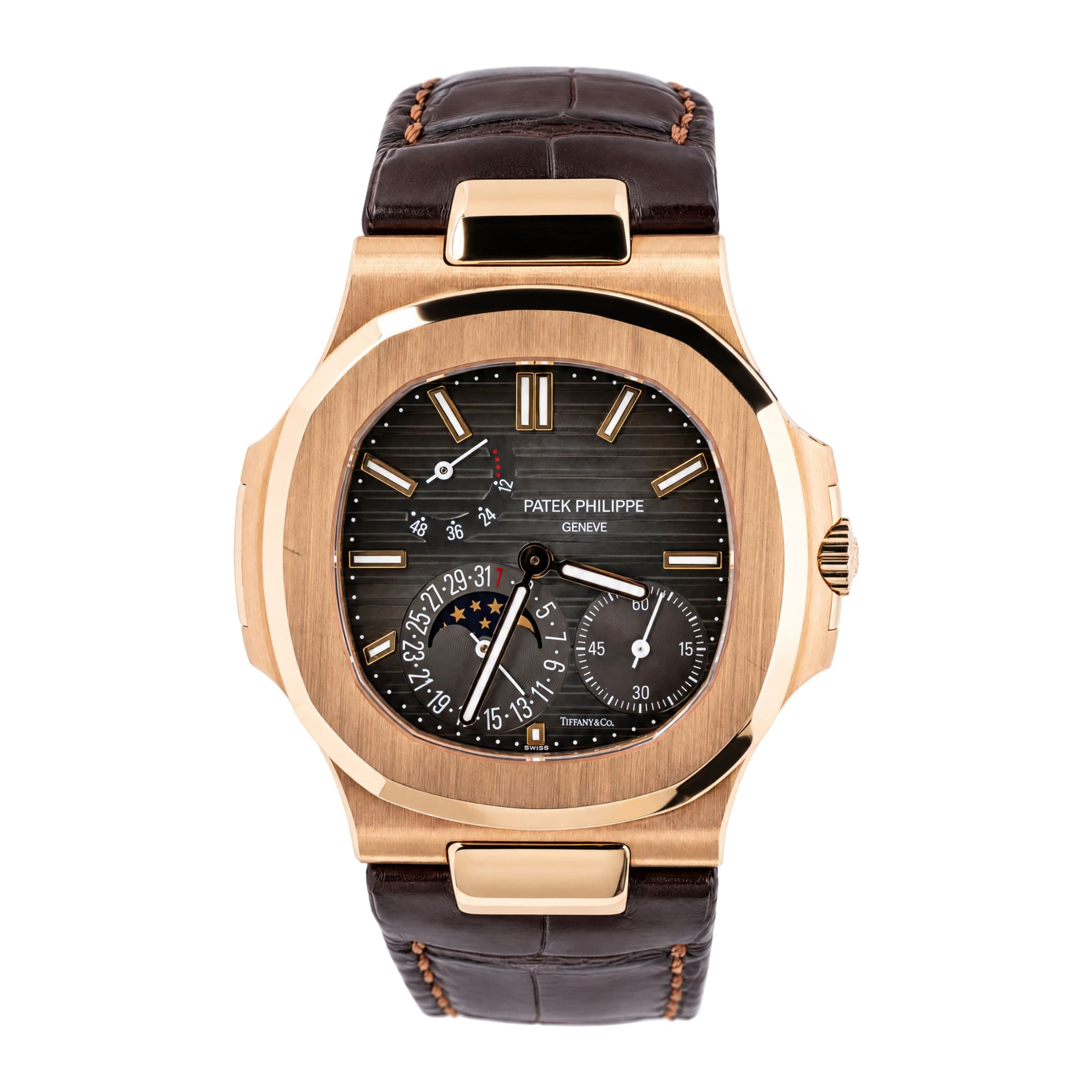Patek Philippe Nautilus Tiffany & Co Ref. 5712R-001 · Rose Gold · 40.5mm