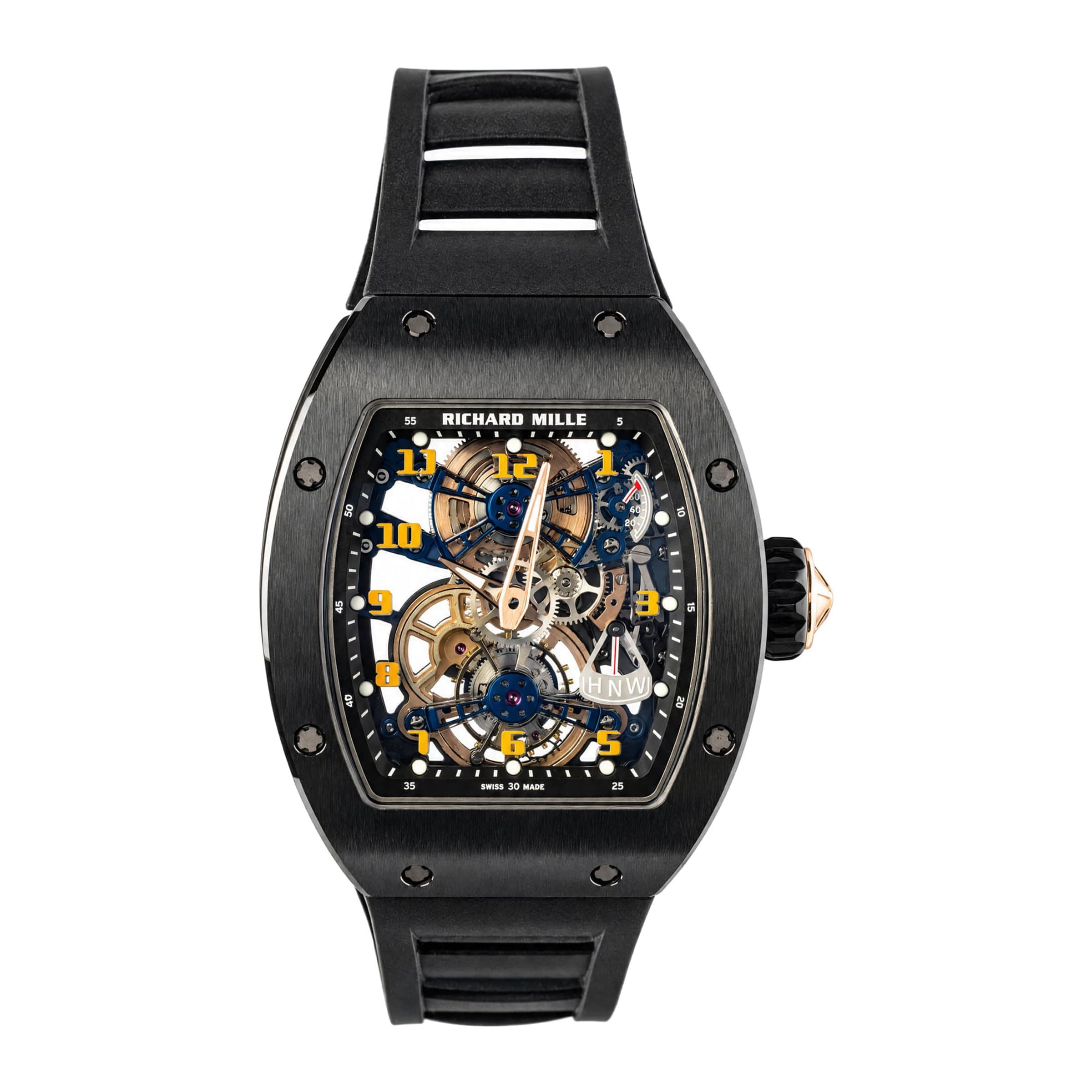 Richard Mille Tourbillon Ref. RM17-02 · TZP Ceramic · 40.10 x 48.12mm
