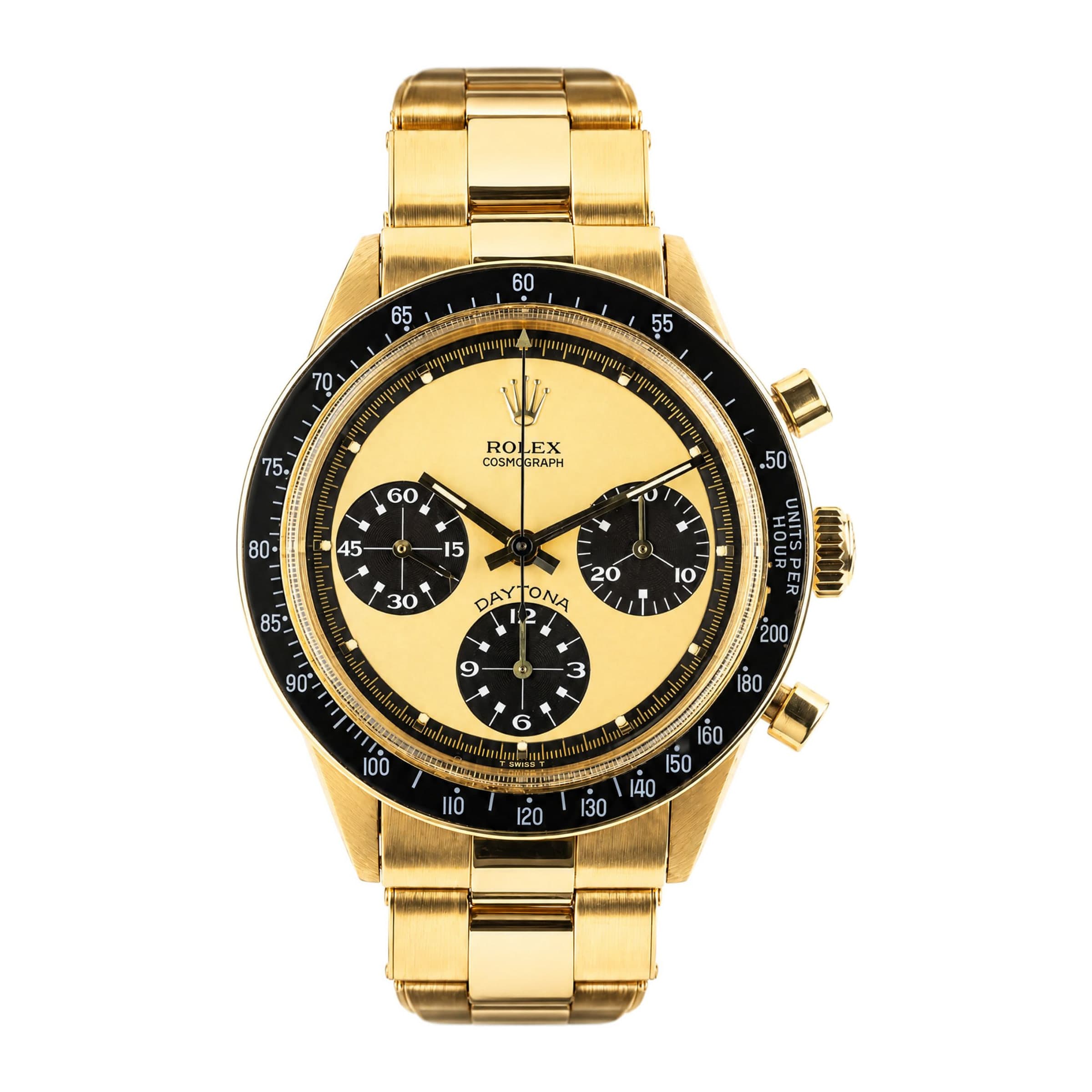 Rolex Cosmograph Daytona "Paul Newman" Ref. 6264 · Yellow · 37.5mm